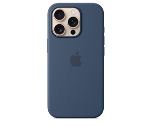 Mobil - Deksel og etui - Apple iPhone 16 Pro Silicone Case with MagSafe - Denim - MYYK3ZM/A