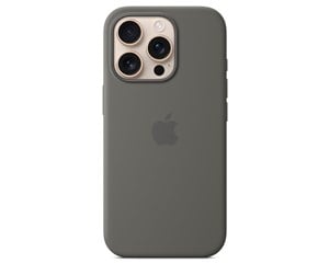 Mobil - Deksel og etui - Apple iPhone 16 Pro Silicone Case with MagSafe - Stone Gray - MYYL3ZM/A