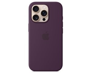 Mobil - Deksel og etui - Apple iPhone 16 Pro Silicone Case with MagSafe - Plum - MYYM3ZM/A