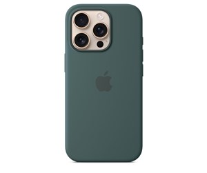 Mobil - Deksel og etui - Apple iPhone 16 Pro Silicone Case with MagSafe - Lake Green - MYYR3ZM/A