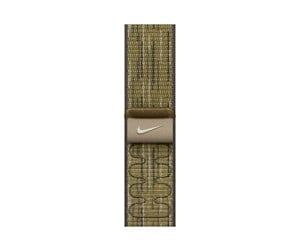 Smartklokke - Tilbehør - Apple 40mm Green/Grey Nike Sport Loop - MC1H4ZM/A