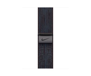 Smartklokke - Tilbehør - Apple 40mm Black/Blue Nike Sport Loop - MC1L4ZM/A