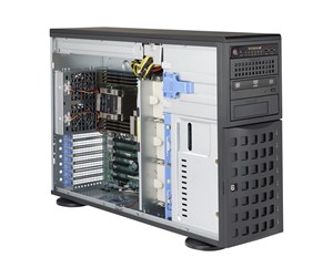 Kabinett - Supermicro SC745 BAC-R1K23B-SQ - Kabinett - Tower - Svart - CSE-745BAC-R1K23B-SQ