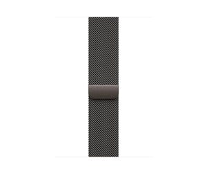 Smartklokke - Tilbehør - Apple 46mm Slate Milanese Loop - M/L - MXMT3ZM/A