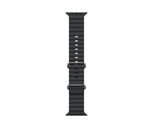 Smartklokke - Tilbehør - Apple 49mm Black Ocean Band - Titanium Finish - MXTL3ZM/A