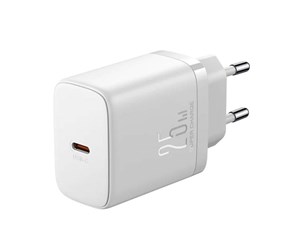 Mobil - Adaptere og ladere - Joyroom Fast Charger JR-TCF11 (EU) 25W (White) - JR-TCF11 White