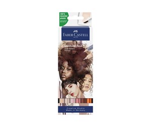 Skrive- & Tegneverktøy - Faber Castell Goldfaber Aqua Dual Marker - Portrait (6 pcs) - 164523