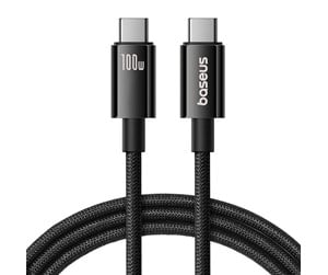 USB - Baseus Cable USB Tungsten Gold USB-C to USB-C 100W 1.5m (black) - P10319800111-00