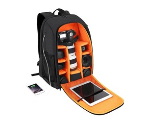 Kameravesker - Puluz Waterproof camera backpack PU5011B (black) - PU5011B