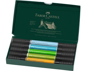 Skrive- & Tegneverktøy - Faber Castell Pitt Artist Pen Dual Marker - Animal (5 pcs) - 162008