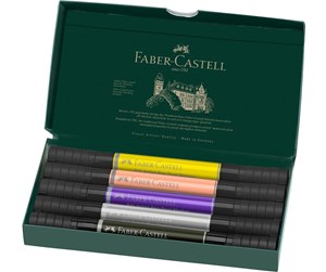 Skrive- & Tegneverktøy - Faber Castell Pitt Artist Pen Dual Marker - Fashion (5 pcs) - 162006