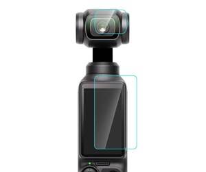 Actionkamera  - Tilbehør - Puluz Protective Glass for DJI OSMO Pocket 3 Lens and Screen - PU950T