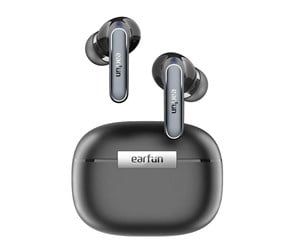 Hodetelefoner - Earfun Earphones TWS Air2 (black) - TW210B