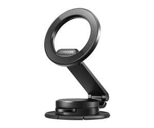 Mobil - Andre tilbehør - Joyroom Foldable Magnetic Car Phone Mount (black) - JR-ZS373 Black