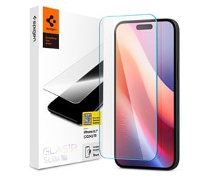 Mobil - Beskyttelsesglass - Spigen Glass tR Slim HD 1 Pack - Transparency - iPhone 16/15 - AGL06910