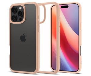 Mobil - Deksel og etui - Spigen Ultra Hybrid - Rose Titanium - iPhone 16 Pro Max - ACS08688