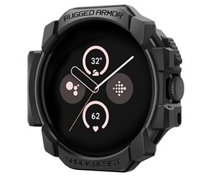 Smartklokke - Tilbehør - Spigen Rugged Armor matte black - Google Pixel Watch 3/2/1 (41mm) - ACS07555