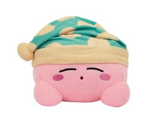 Reklameartikler - Tomy - Nintendo Knitted Kirby Sleeping - Bamser & kosedyr - 0053941124779