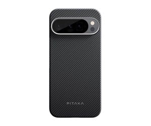 Mobil - Deksel og etui - PITAKA MagEZ Case 5 Black/Grey Twill - Google Pixel 9 Pro XL - GPPB2402