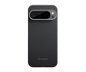 Mobil - Deksel og etui - PITAKA MagEZ Case 5 Black/Grey Twill - Google Pixel 9/Pixel 9 Pro - GPB2401