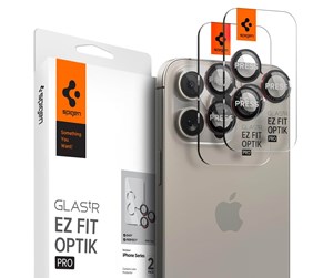 Mobil - Beskyttelsesglass - Spigen Glass tR EZ Fit Optik Pro 2 Pack L-s - iPhone 16/15/14 Pro / 16/15/14 Pro Max - AGL05217