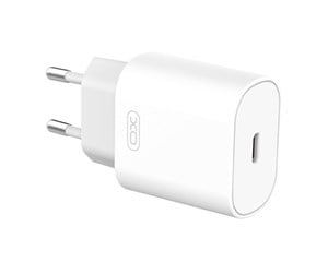 Mobil - Adaptere og ladere - XO Wall Charger  L91 USB-C 25W + USB-C to Lightni - L91EU