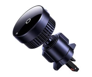 Mobil - Andre tilbehør - Baseus MagPro car mount with 15W Qi2.0 inductive charger (black) - C40164100121-01