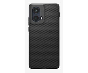 Mobil - Deksel og etui - Spigen Liquid Air matte black - Motorola Edge 2024 - ACS08685