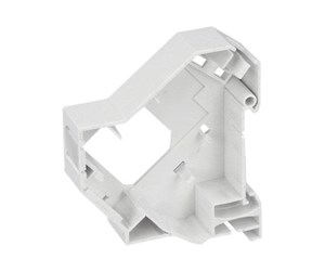 Tilbehør - DeLOCK Keystone Mounting for DIN Rail 180° - 86414