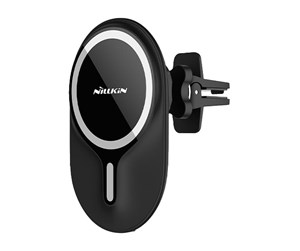 Mobil - Andre tilbehør - Nillkin Magnetic wireless car mount MagRoad (black) - 6902048215016