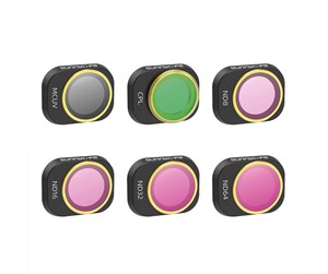 Actionkamera  - Tilbehør - Sunnylife 6 Lens Filters MCUV CPL ND8/16/32/64 for DJI MINI 4 PRO - N4P-FI730