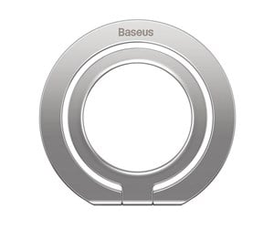 Mobil - Andre tilbehør - Baseus Halo Ring holder for phones (Silver) - SUCH000012