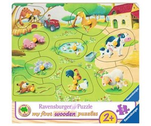 Puslespill - Ravensburger Animal Farm 9p - 10103683