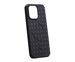 Mobil - Deksel og etui - Joyroom Magnetic protective phone case JR-BP005 for iPhone 15 (black) - JR-BP005 iP 15 Bl