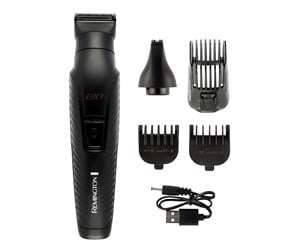 Hårtrimmer - REMINGTON Hårklipper G10 Graphite 10-in-1 Multigrooming Kit - PG2100