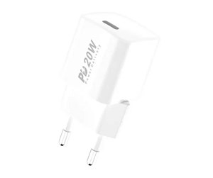 Mobil - Adaptere og ladere - Foneng Wall charger EU38 USB-C 20W (white) - EU38 Single