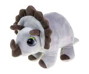 Dukker, Bamser & Utstyr - Lumo Stars Plush Toy - Dino Triceratops 24cm - 59530