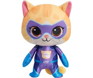 Dukker, Bamser & Utstyr - Just Play Super Kitties - Small Plush (Sparks) 17 cm - 0886144670091