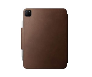 Nettbrett - Deksler og etui - Nomad Leather Folio Plus brown - iPad Pro 11" (2022/2021/2020/2018) iPad Air 11" (M2) iPad Air 10 - NM01102885