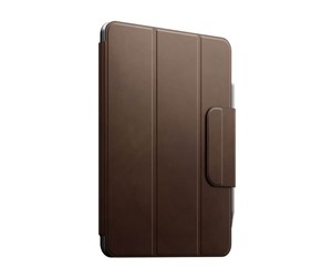 Nettbrett - Deksler og etui - Nomad Leather Folio Plus for iPad Pro 12.9" (2022/2021/2020/2018) iPad Air 13" (M2) - Brown - NM01109785