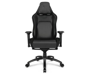 Gamingstol - L33T E-Sport Pro Comfort Gaming Chair (PU) Black Gamingstol - Svart - PU-lær - 163 kg - ESPC-BLACK