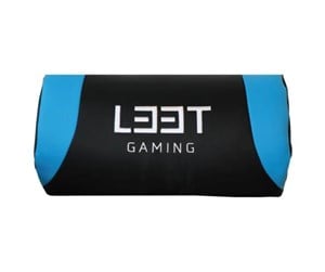 Gamingstol - L33T Lumbar Cushion - Blue Tilbehør - Svart/Blå - RSP-593