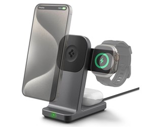 Mobil - Adaptere og ladere - Spigen OneTap Pro 3 3-in-1 Wireless Charging Stand - AMP06527