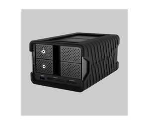 Hard drive - External - Glyph Blackbox PRO RAID 24TB with Hub Enterprise Class. - Ekstern Harddisk - 24TB - Svart - BBPR24RDTB3HUBEU