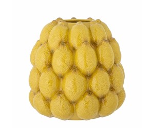 Dekorasjon - Bloomingville Creative Collection - Limone Vase Yellow Stoneware (82058576) - 82058576