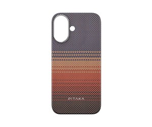 Mobil - Deksel og etui - PITAKA Tactile Woven Case Sunset - iPhone 16 - KI1601U