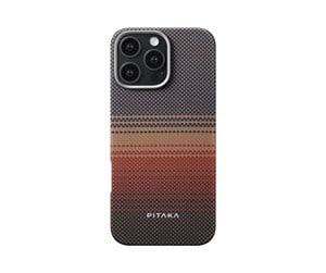 Mobil - Deksel og etui - PITAKA Tactile Woven Case Sunset -  iPhone 16 Pro - KI1601SUM