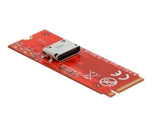 Harddisk - Tilbehør - DeLOCK - Interface Adapter - M.2 NVMe Card - PCIe 4.0 x4 - 64106