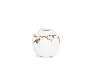 Dekorasjon - Kähler - Hammershøi Christmas Vase 13 cm - White With Deko (693209) - 693209