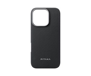 Mobil - Deksel og etui - PITAKA Ultra-Slim Case Black/Grey Twill - iPhone 16 Pro Max - KI1601PMA